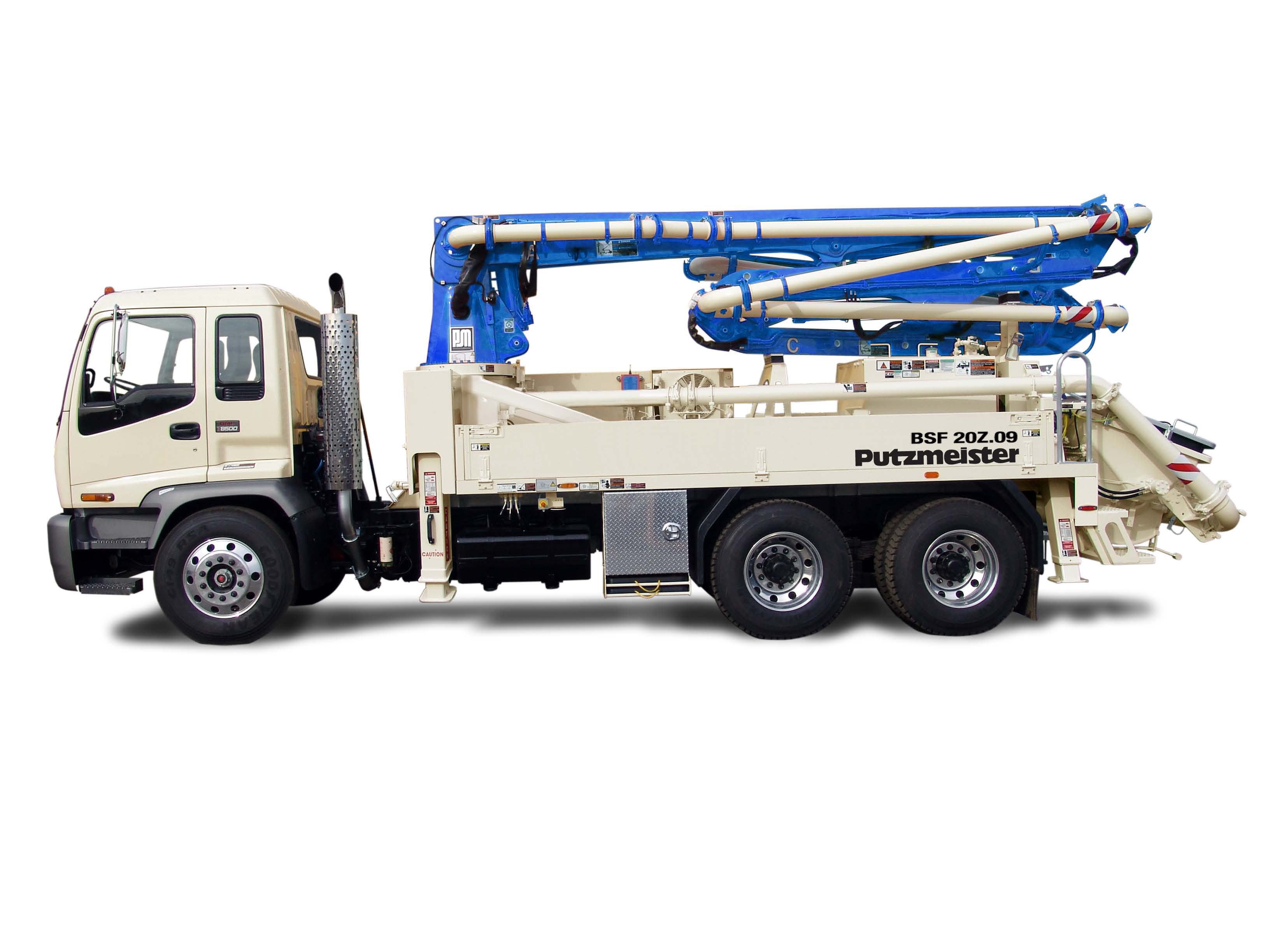 The 20Meter Class Boom Pumps Products Putzmeister America